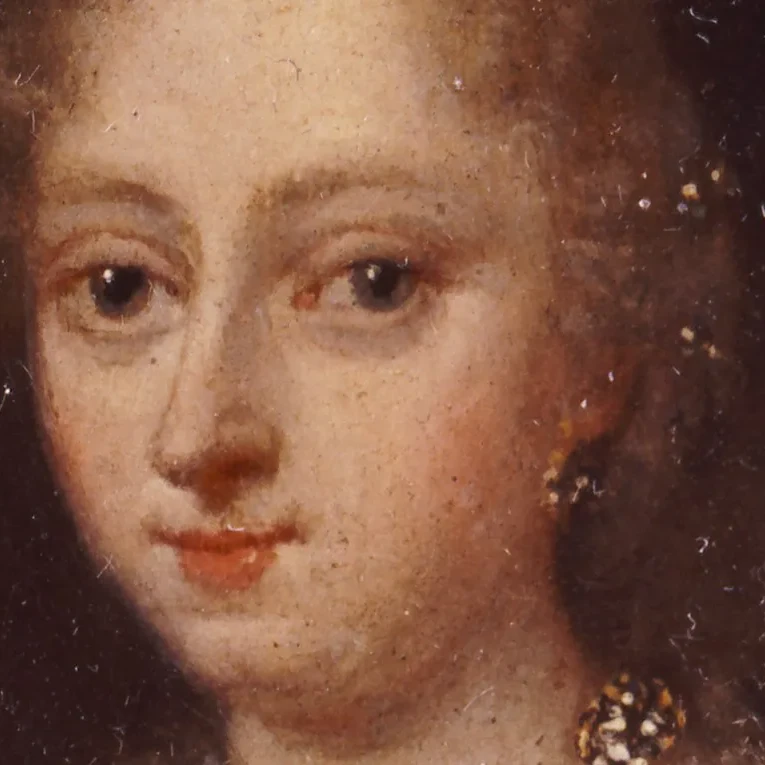 Portret van Sophia van Noortwijck die in 1700 in de Gevangenenpoort vastzat wegens overspel, 1673-1710, Haags Historisch Museum