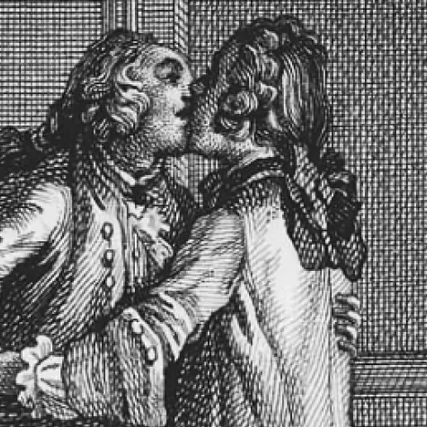 Schilderij over homoseksualiteit in museum De Gevangenpoort.