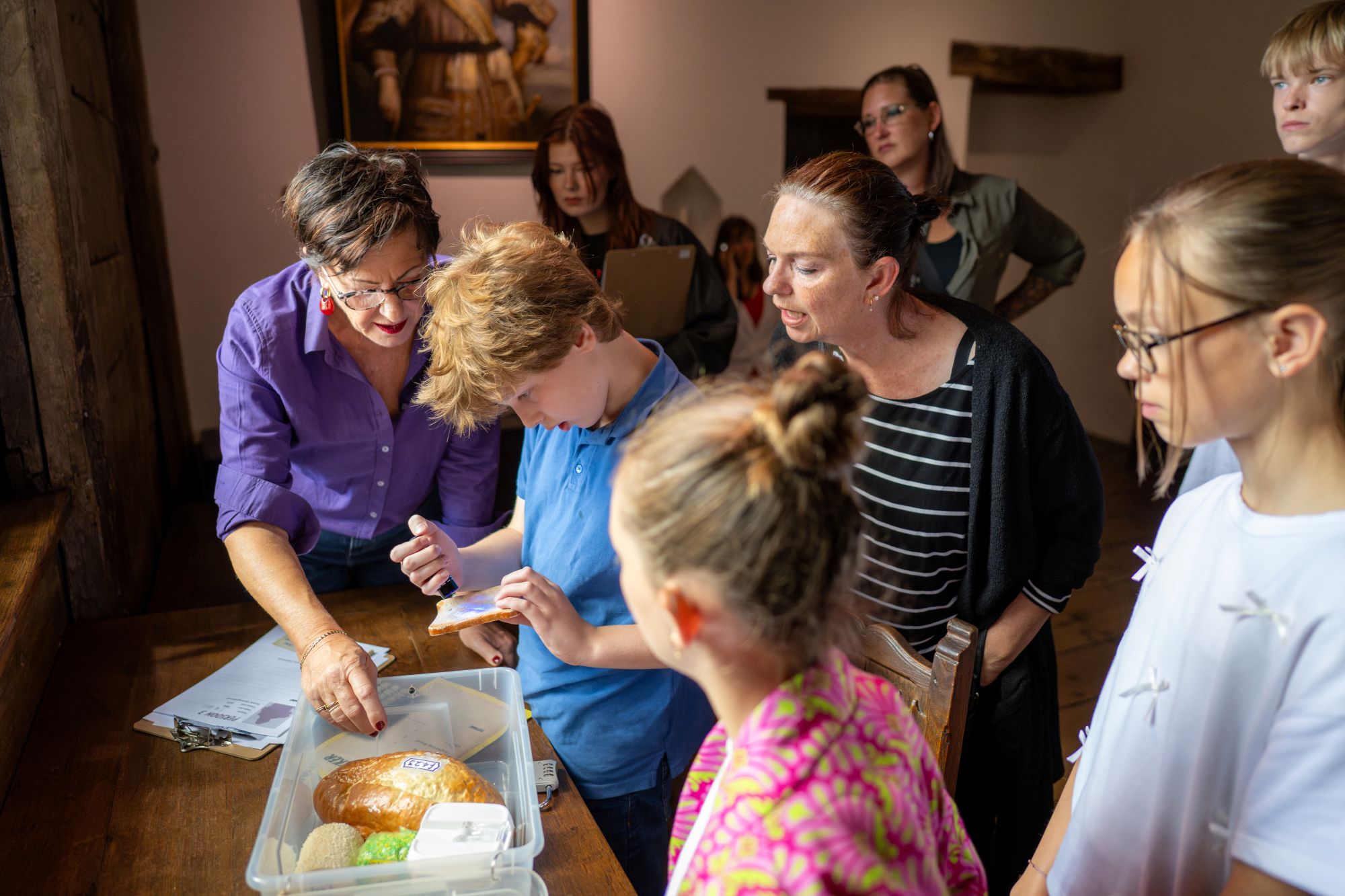 Interactief moordspel in het museum De Gevangenpoort.